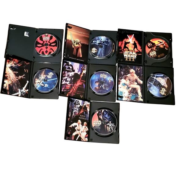 Star Wars Original 2001 DVD 10 Discs - Picture 4 of 6